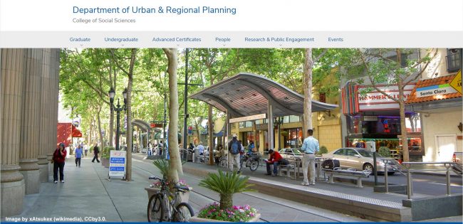 SJSU Department of Urban & Regional Planning
