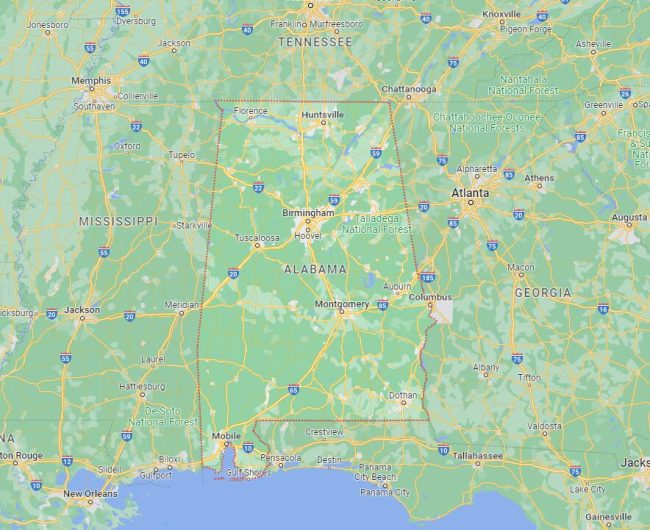 Alabama Administrative Regions