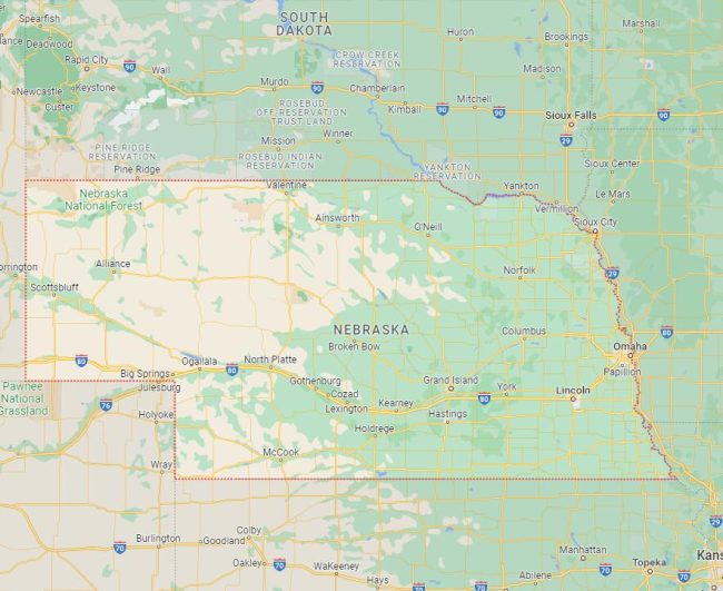 Nebraska Administrative Regions