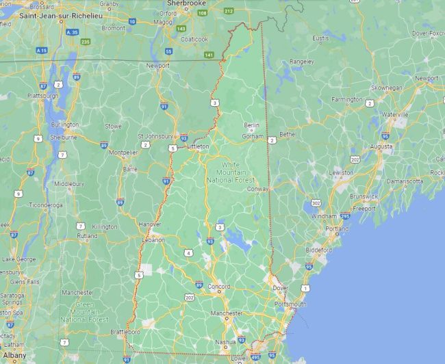 New Hampshire Administrative Regions
