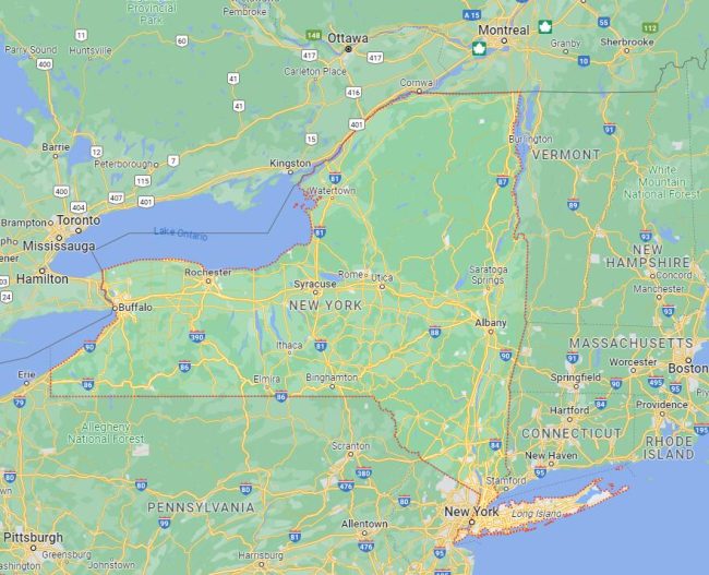 New York Administrative Regions