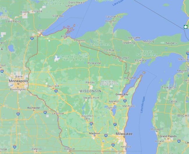 Wisconsin Administrative Regions